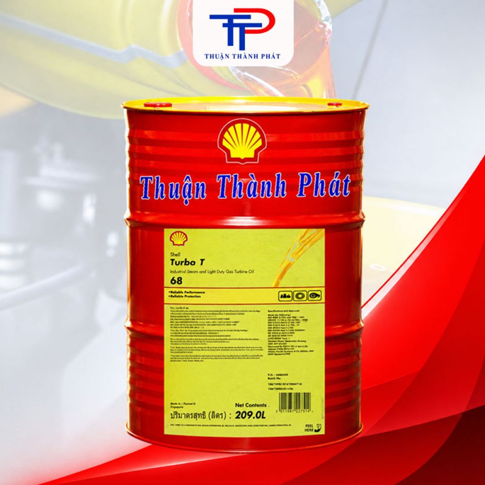 Dầu Turbo T 68 Phuy