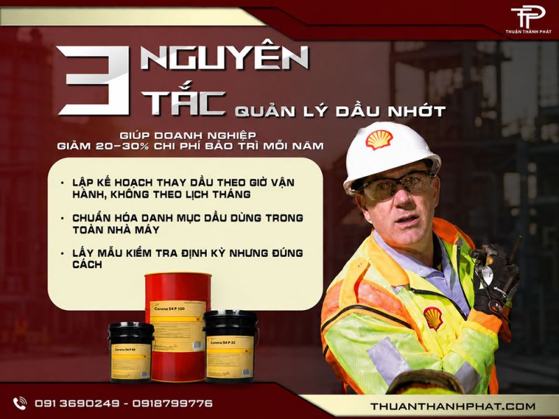 Quản lý dầu nhớt thông minh – Tối ưu chi phí, nâng cao hiệu suất thiết bị