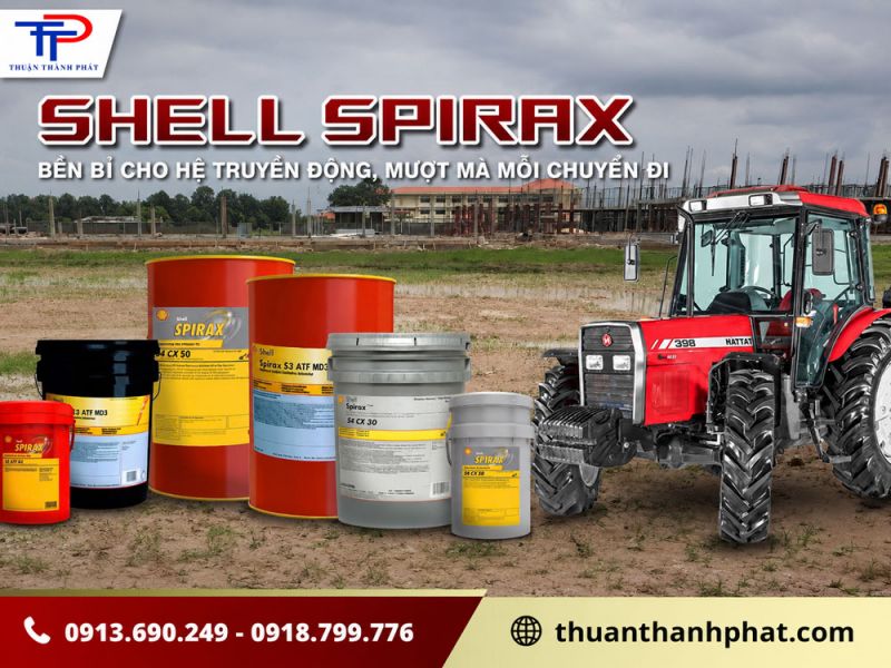 Shell Spirax – Bền bỉ cho hệ truyền động, mượt mà trong mỗi chuyến đi