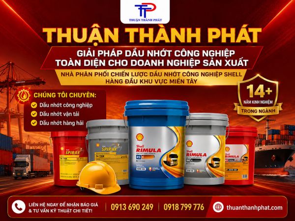 Nhà phân phối dầu nhớt shell chính hãng uy tín tại miền tây
