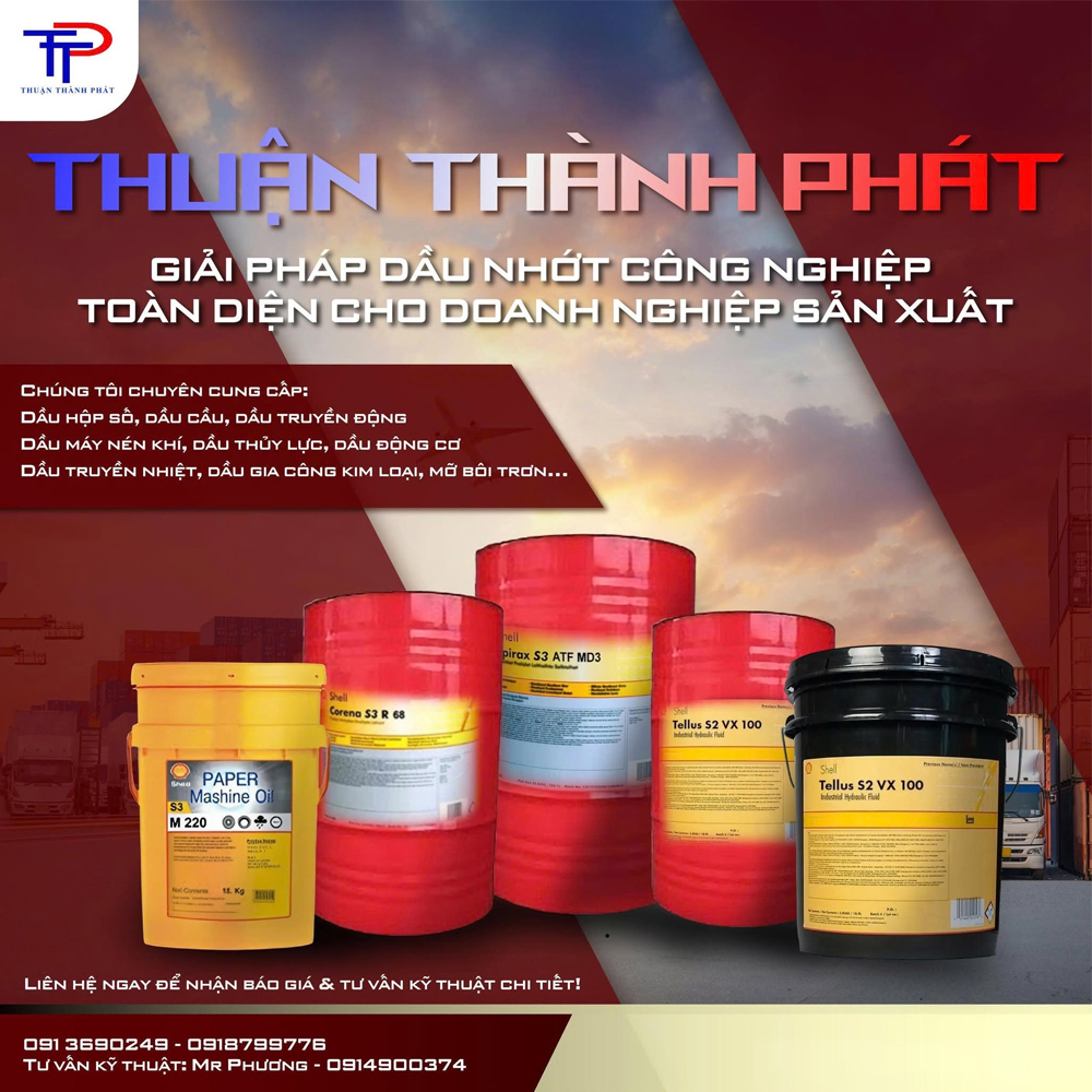 Dầu nhớt công nghiệp