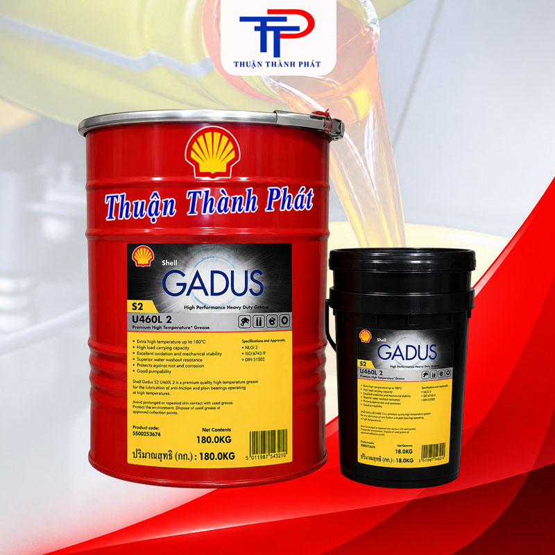 Dầu Gadus S2 U460L 2 Phuy, Xô