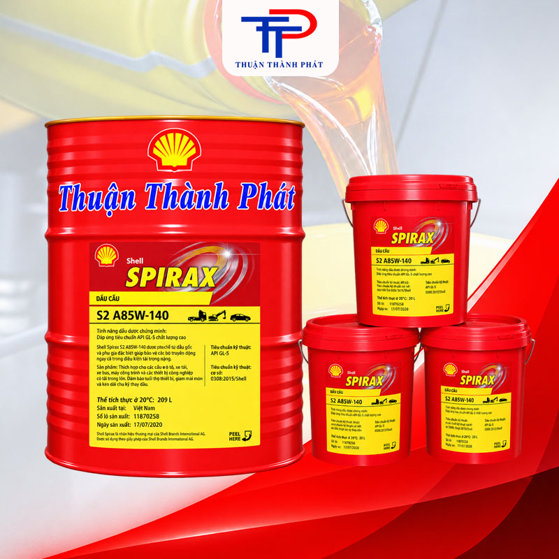 Spirax S2 A85W-140 Phuy, Xô
