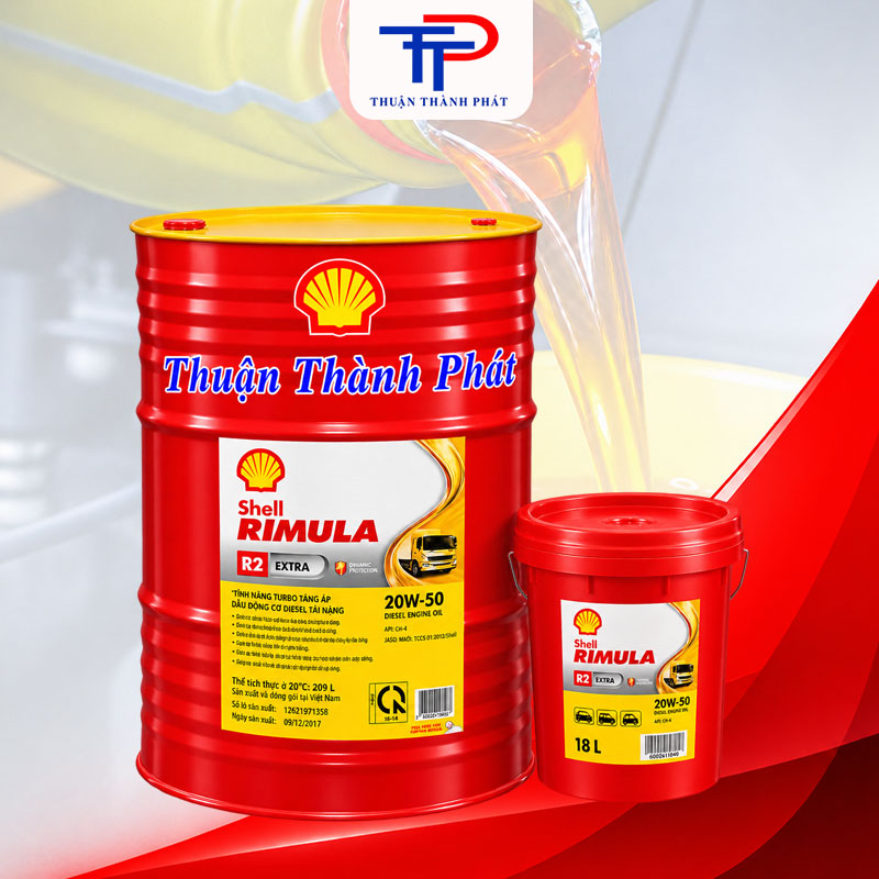 Rimula R2 Extra 20W-50 Phuy, Xô