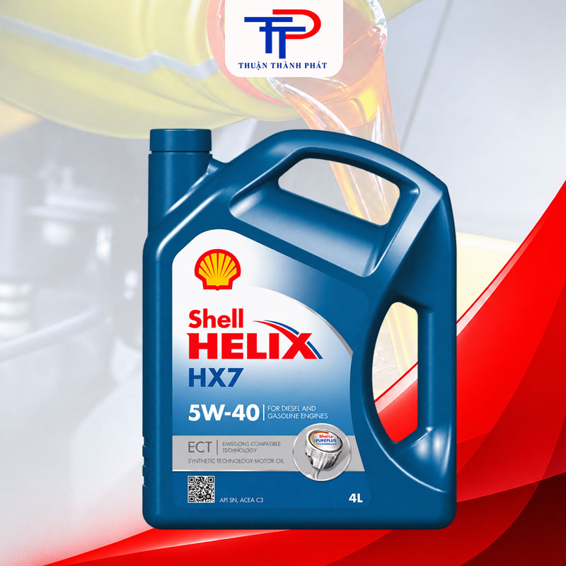 Helix HX7 5W- 40 Bình 4L