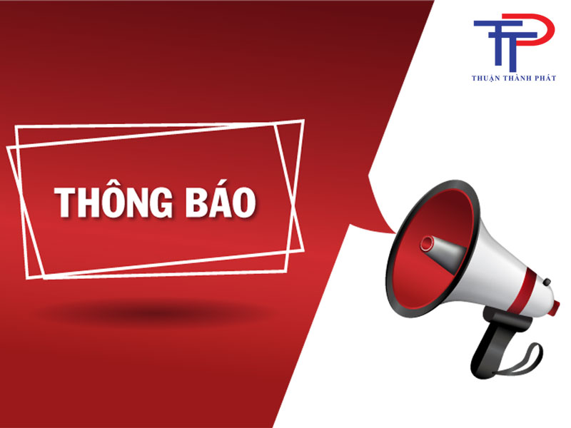 Thông báo đến quý khách hàng